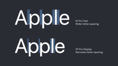 When to Use Display Fonts vs. Body Text Fonts